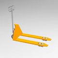 Yellow Manual Hydraulic Pallet Truck For Industrial Material Handling Equipment