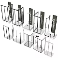 Multiple Shower Sauna Enclosure Styles With Glass Doors And Different Frame Designs