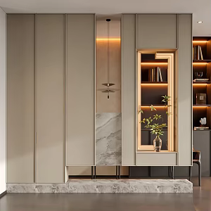 Modern Entrance 3d model