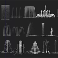 Various Decorative Water Fountain Designs With Different Shapes And Styles