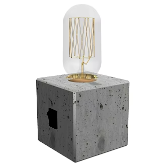 Modern table lamp 3d model