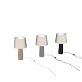 Modern Table Lamp Round Table Lamp Fabric Table Lamp New Chinese Style Table Lamp 3d model