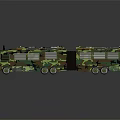Bus Large Bus CMB Medium Van 3d model