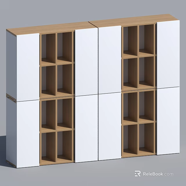 Modern Open Kitchen Interior Design With Spacious Island And Wooden Cabinets 3d model 