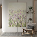 modern decorative painting 3d model