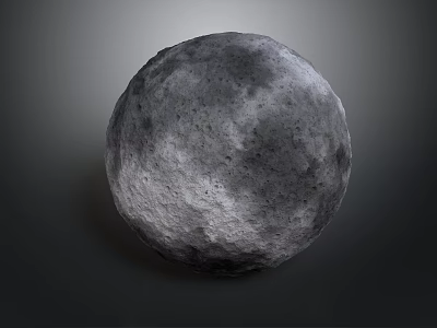 Natural Stone And Wood Decorative Sphere With Textured Surface For Home Decoration 3d model
