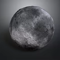 space rock meteorite volcanic rock block rock block rock specimen boulder 3d model