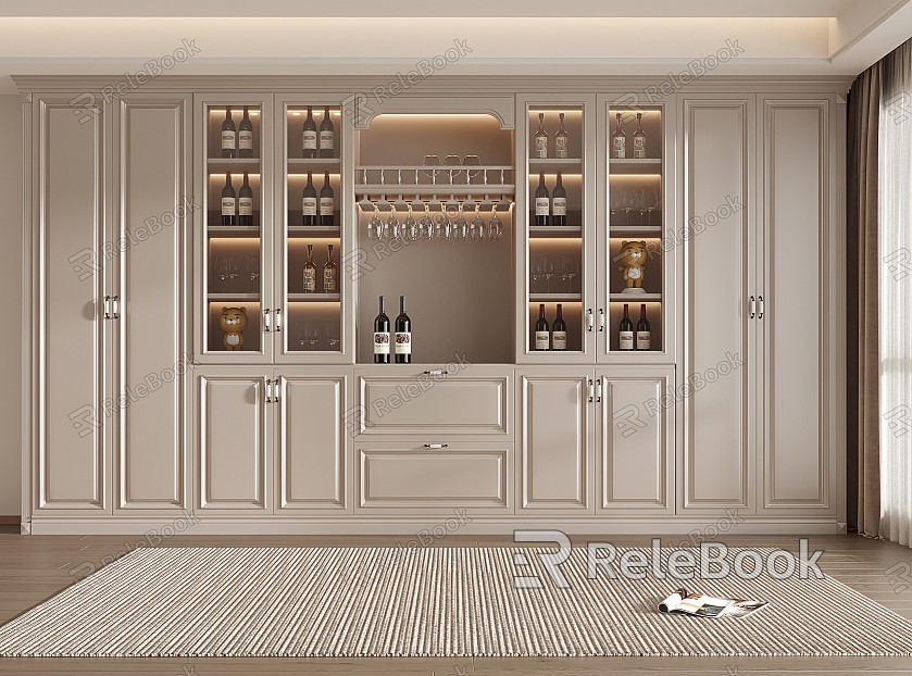 Wine Cabinet model