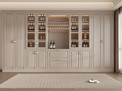 Wine Cabinet model