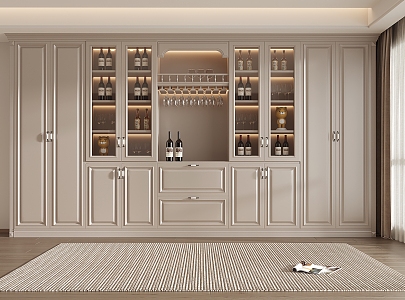 Wine Cabinet 3d model