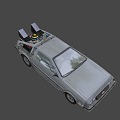 DeLonin DMC12 Car 3d model