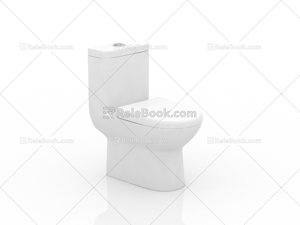 Bathroom Toilet Toilet 3d model