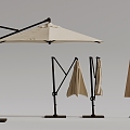 Outdoor parasol 3d model