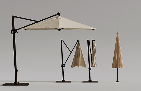 Outdoor parasol 3d model