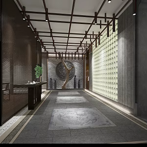 foyer 3d model