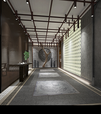 foyer 3d model