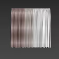 Textured Brown And Beige Curtains For Modern Living Room Window Decor