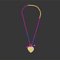 Silver Chain Necklace With Stylish Pendant Design For Modern Fashion Accessory