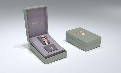 Gift box gift box watch box watch box packaging box 3d model