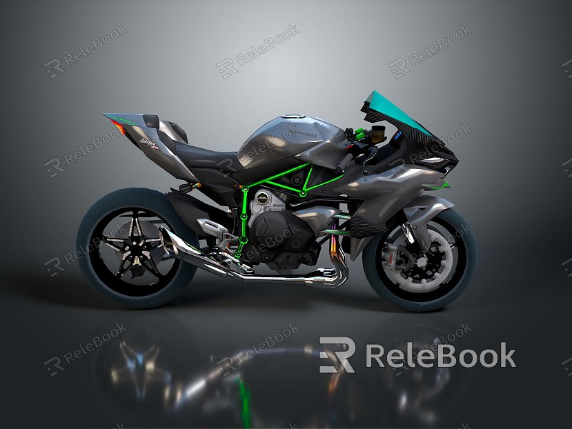 Motorcycle Two-wheeled Motorcycle Cross-country Motorcycle Road Race Motorcycle Motor Vehicle Transport model