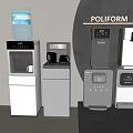 POLIFORM Kitchen Appliances Featuring Various Colors Water Dispensers And Digital Display Coffee Makers