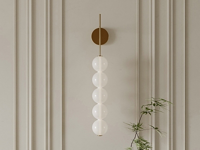 Wall lamp French wall lamp 3d model