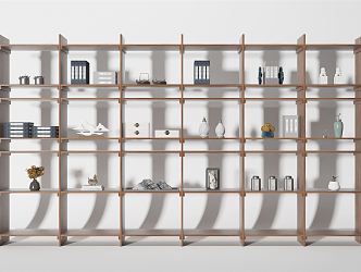 Modern Storage Rack 3d model