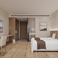 Hotel Rooms Modern Rooms 3d model