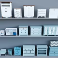 Stylish Console Tables and Side Cabinets with Various Designs Different Colors Storage Drawers Display Shelves