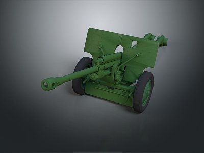 Modern Cannon Turntable Sci-Fi Tower Defense Game Tower Defense 3d model