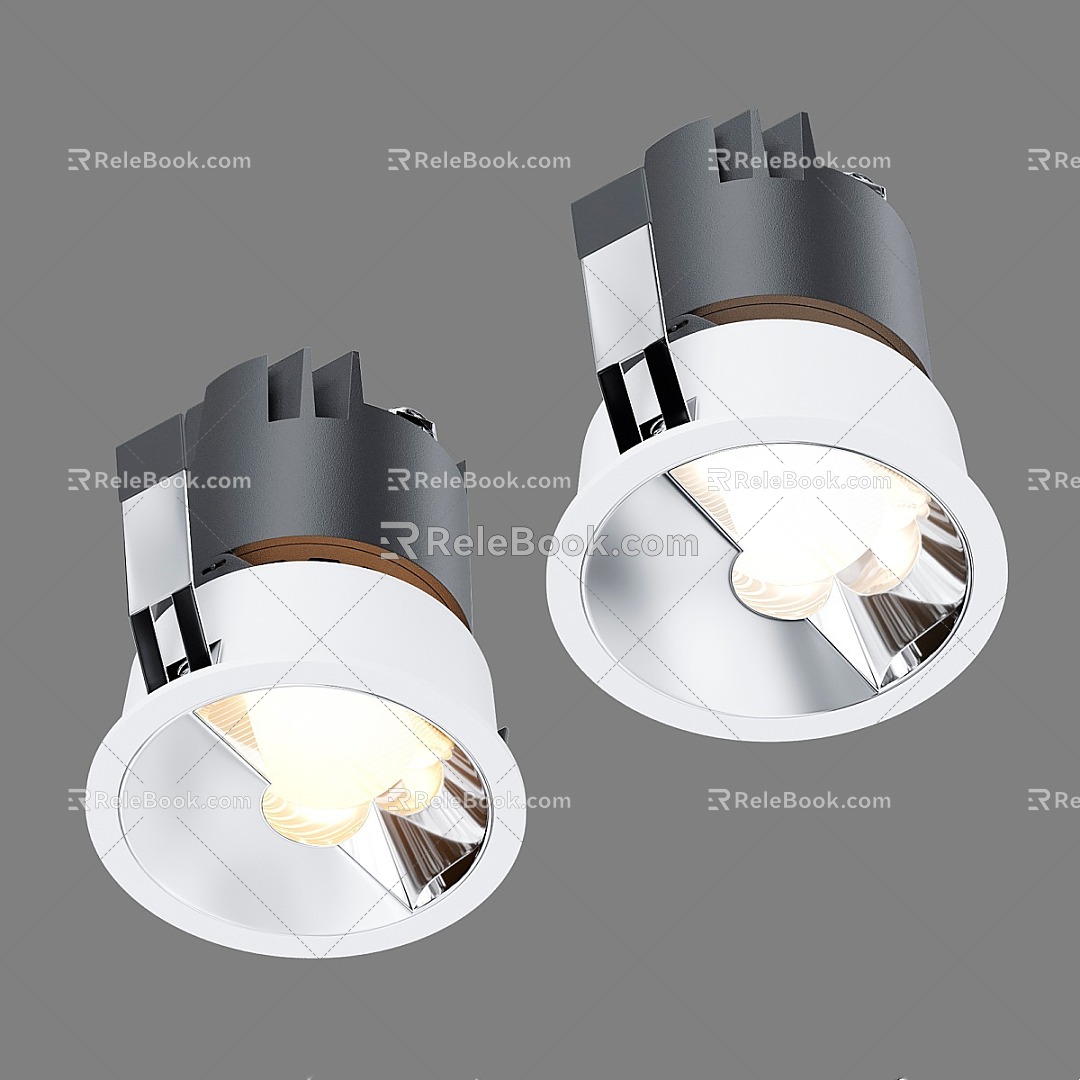 Embedded Hill Spotlight High Display Preh Eye Protection Anti-Glare Living Room Wall Washer Light Unhosted Downlight Spotlight Full Spectrum Eye Protection Household Living Room Downlight Imported ceiling Unhosted Light model