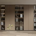 Home bookcase 3d model