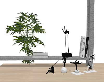 Modern ornaments 3d model