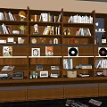 full wall bookcase 3d model