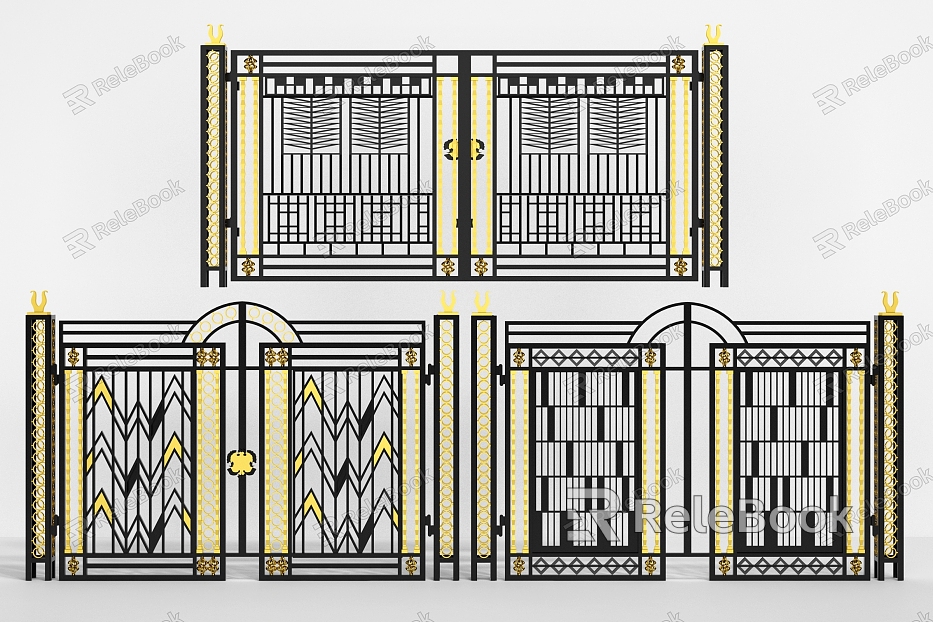 Jane European Gate Iron Gate model