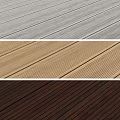 Wooden Flooring Components In Light Gray Medium Brown And Dark Brown Textures