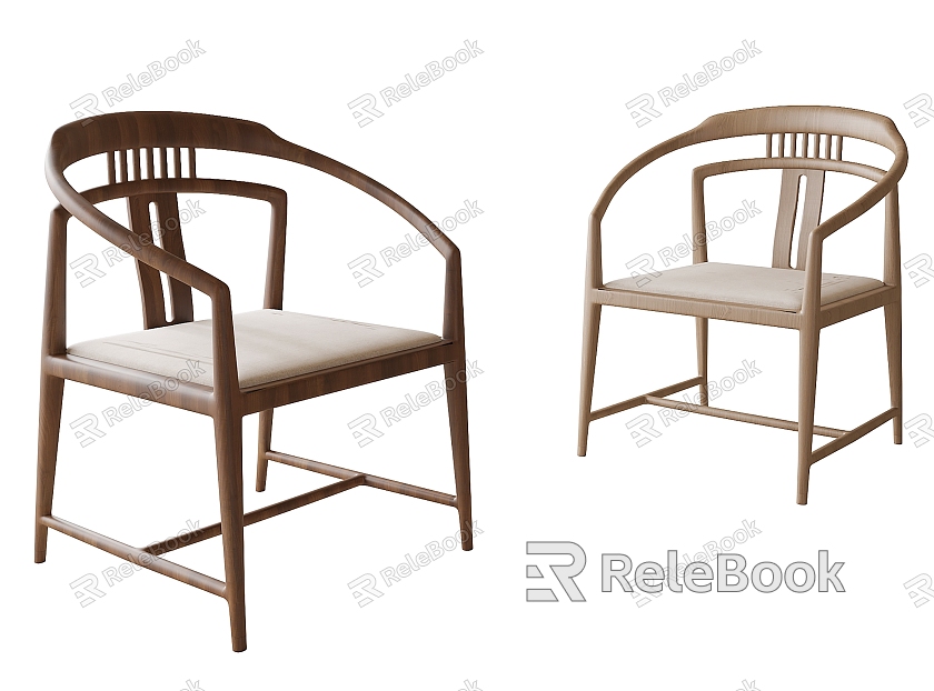 Dining Chair Single Chair Leisure Chair model