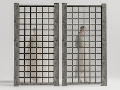 Modern partition glass screen partition model