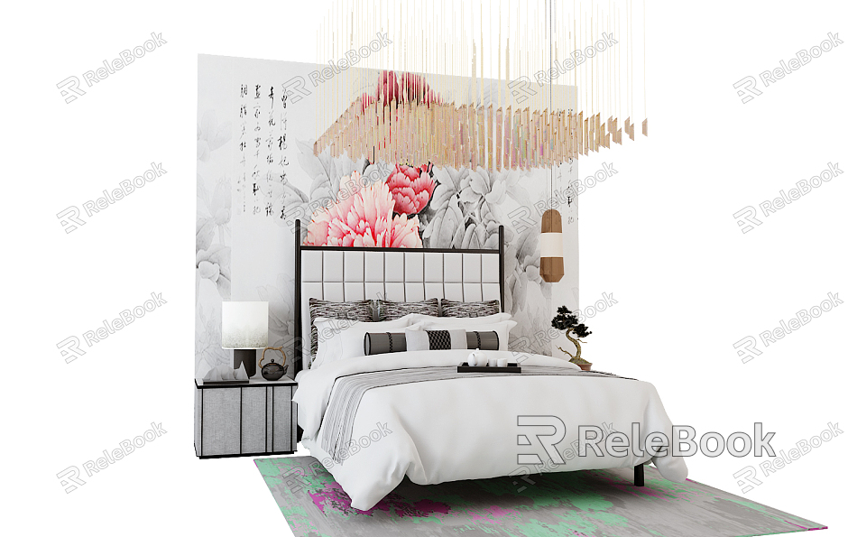 Background double bed model