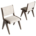 Giorgetti single chair 3d model