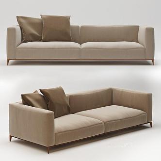 Double sofa 3d model