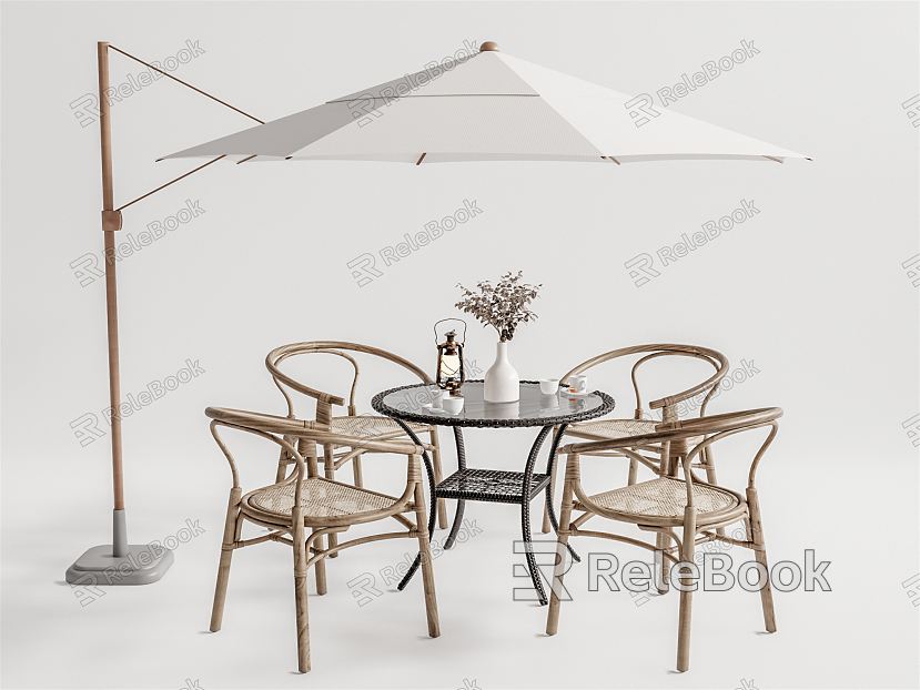 Modern Outdoor Table and Chair Outdoor Dining Table and Chair model