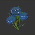 cannibal flower cannibal flower cartoon cannibal flower anime cannibal flower stylized cannibal flower 3d model