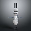 Advanced Orbital Space Station Design Featuring Modular Structure And Solar Arrays