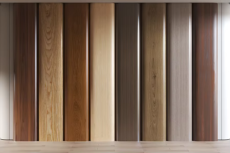 seamless wood veneer wall panel wall veneer teak walnut oak mountain wood veneer log wood veneer 3d model