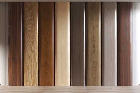 seamless wood veneer wall panel wall veneer teak walnut oak mountain wood veneer log wood veneer 3d model