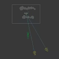 Different Types of Arbor Trees 3D Models with Stones and Grass Around