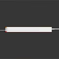Metal Scraping Tool With Red Section And Stainless Steel Blade Featuring Measuring Scale