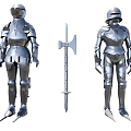 Modern Soldier Armor 3d model