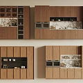 Antique Sideboard 3d model